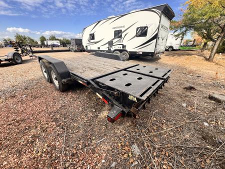 Used 2017 Big Tex Trailers 7-HD20 Equipment Hauler W/Maxx Ramps Other