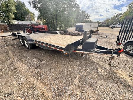 Used 2017 Big Tex Trailers 7-HD20 Equipment Hauler W/Maxx Ramps Other