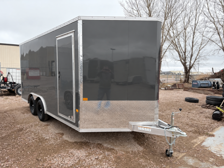 New 2027 ALCOM 8.5X16 Cargo / Enclosed Trailer