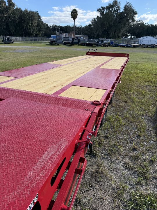 New 2027 Diamond C PX212MR/XDR Equipment Trailer; 30X102; PINTLE HITCH; ABS BRAKES