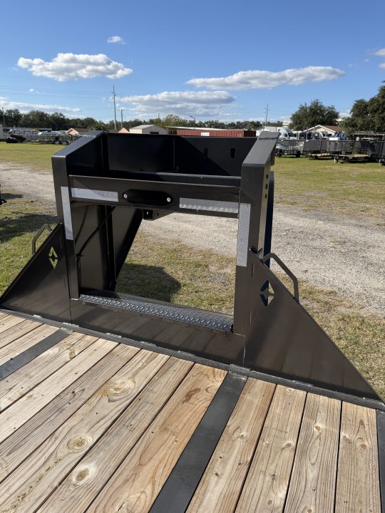 New 2027 Diamond C FMAX212HDT Flatbed Trailer; 35X102; DOVETAIL W/BLACKWOOD RUNNER