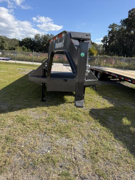 New 2027 Diamond C FMAX212HDT Flatbed Trailer; 35X102; DOVETAIL W/BLACKWOOD RUNNER