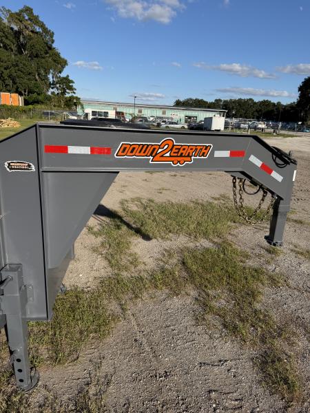 New 2027 Down 2 Earth Trailers DTEGN25-40DT Flatbed Trailer