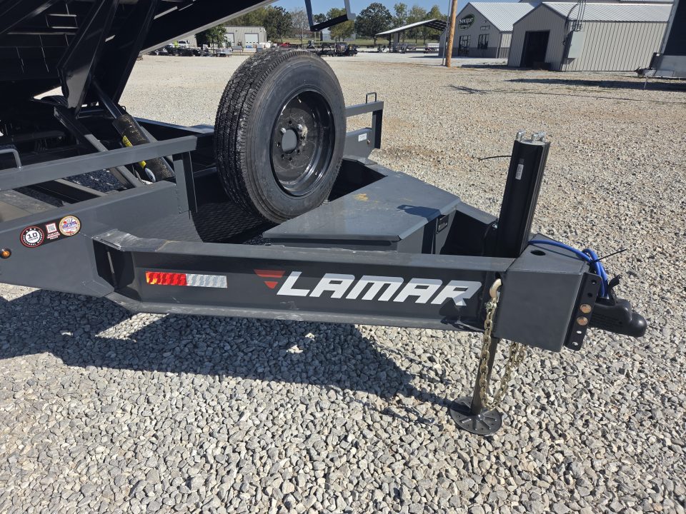New 2027 Lamar 102X24 TANDEM DECKOVER POWER TILT W/8K AXLES & HYDROJACK