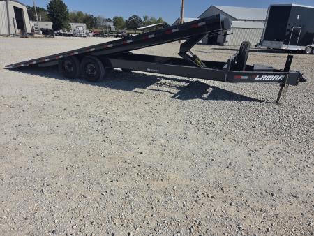 New 2027 Lamar 102X24 TANDEM DECKOVER POWER TILT W/8K AXLES & HYDROJACK