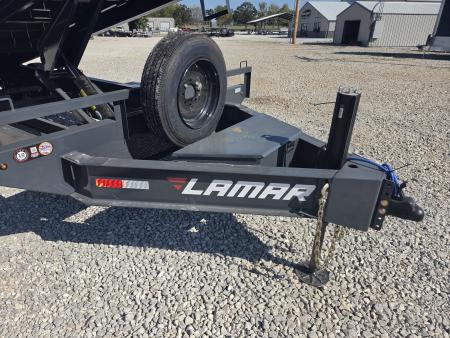New 2027 Lamar 102X24 TANDEM DECKOVER POWER TILT W/8K AXLES & HYDROJACK