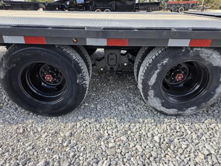 New 2027 Lamar 102X25 TANDEM LO-PRO GOOSENECK W/10K AXLES MAX RAMPS & HDSS SUSPENSION