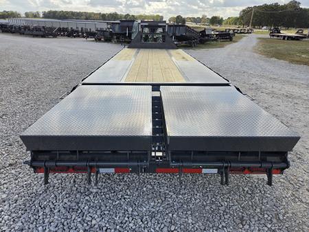 New 2027 Lamar 102X25 TANDEM LO-PRO GOOSENECK W/10K AXLES MAX RAMPS & HDSS SUSPENSION