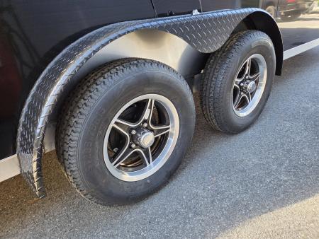 New 2027 Legend Trailers 7.5x18 3 place snowmobile or sxs utv atv motorcycle trailer loaded Snowmobile Trailer