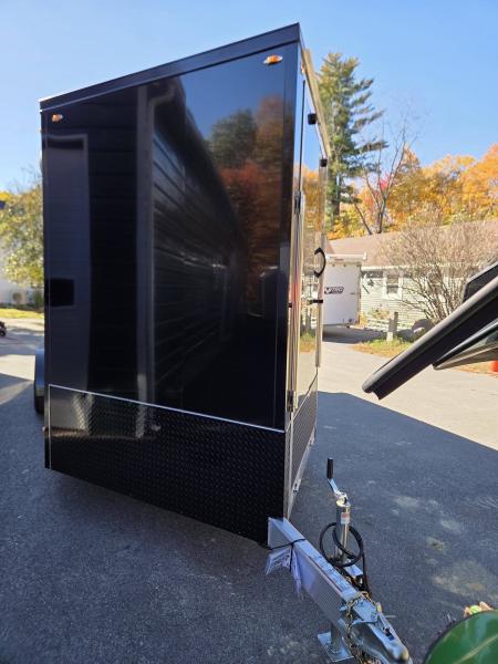 New 2027 Legend Trailers 7.5x18 3 place snowmobile or sxs utv atv motorcycle trailer loaded Snowmobile Trailer