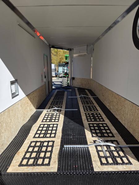 New 2027 Legend Trailers 7.5x18 3 place snowmobile or sxs utv atv motorcycle trailer loaded Snowmobile Trailer