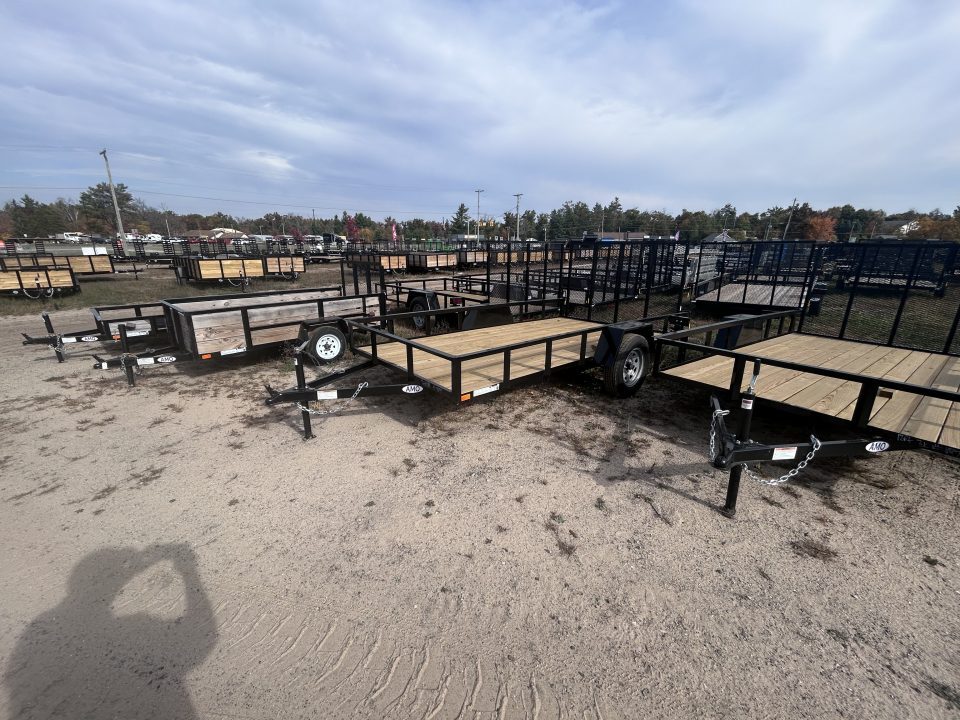 New 2027 AMO 6x12 3K Landscape Trailer