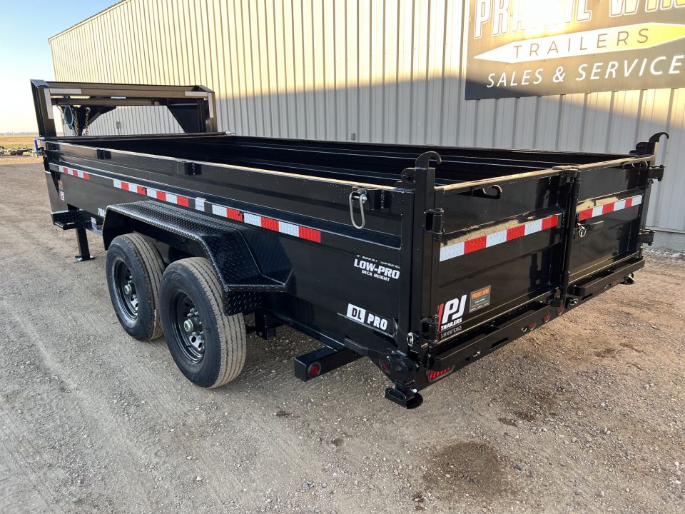 New 2027 PJ Trailers 16' DL Gooseneck Dump Trailer