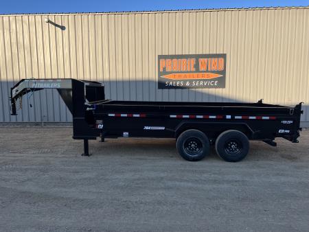 New 2027 PJ Trailers 16' DL Gooseneck Dump Trailer