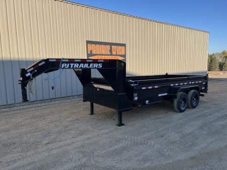 New 2027 PJ Trailers 16' DL Gooseneck Dump Trailer