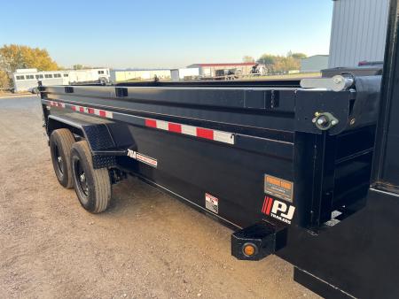 New 2027 PJ Trailers 16' DL Gooseneck Dump Trailer