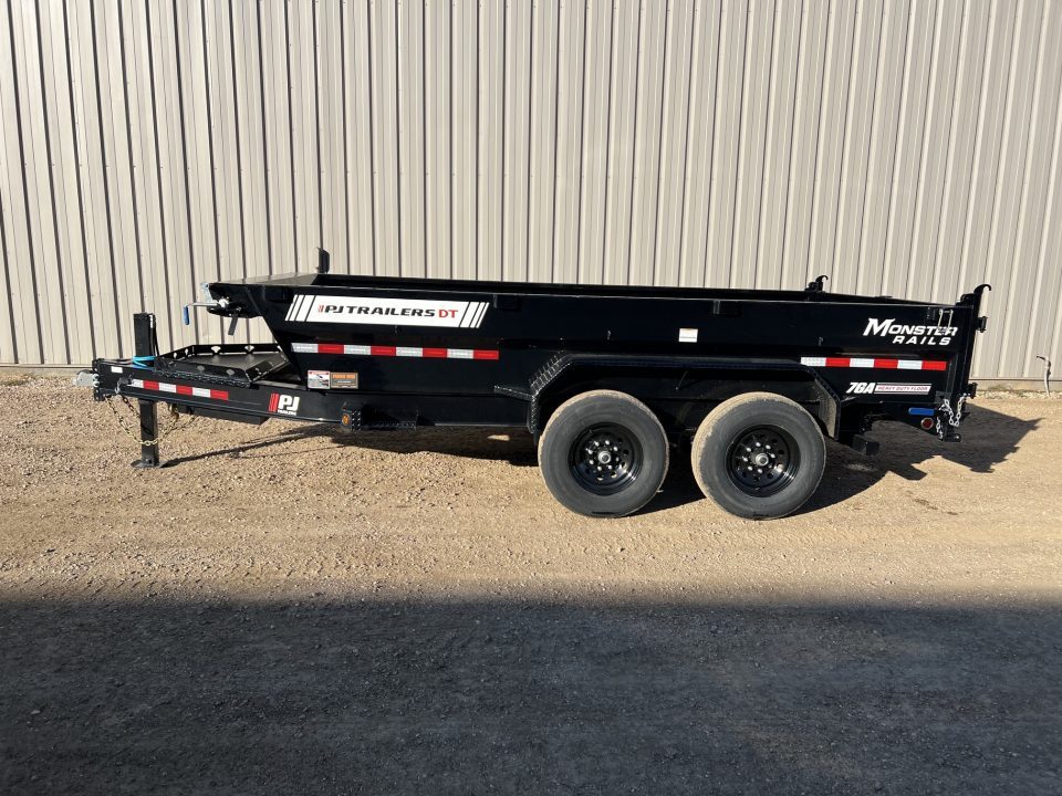 New 2027 PJ Trailers 14 DT Telescopic Dump Trailer