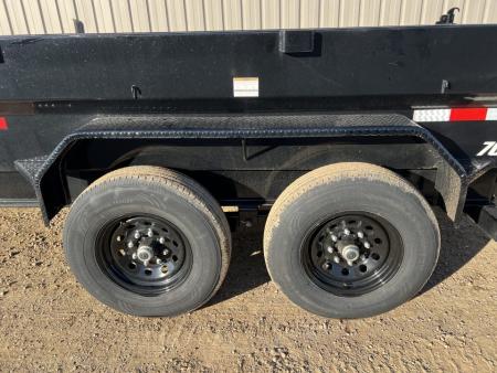 New 2027 PJ Trailers 14 DT Telescopic Dump Trailer