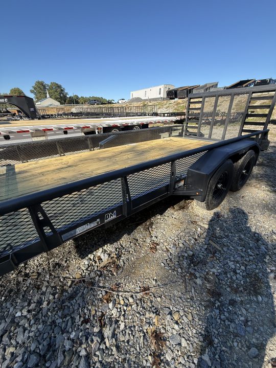 New 2027 Diamond C TUT 206 16’ Utility Trailer, 9890 GVWR, TRACTOR GATE, EXPANDED METAL SIDES