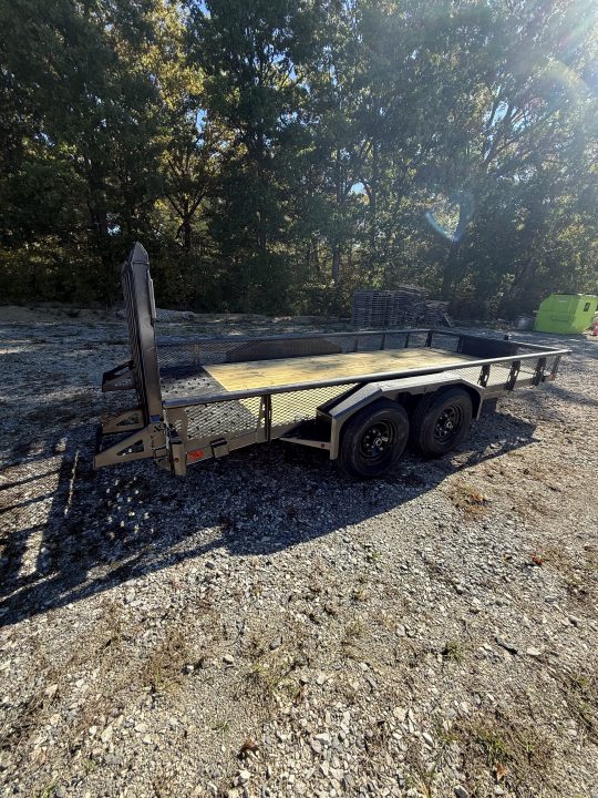 New 2027 Diamond C TUT 206 16’ Utility Trailer, 9890 GVWR, TRACTOR GATE, EXPANDED METAL SIDES