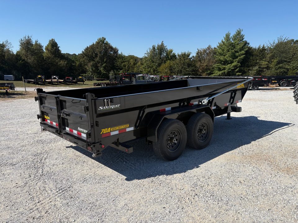 New 2027 Big Tex 83x16 Tandem 15.4K X SERIES Telescopic Dump w/ 7 Gauge Floor & 2' Sides