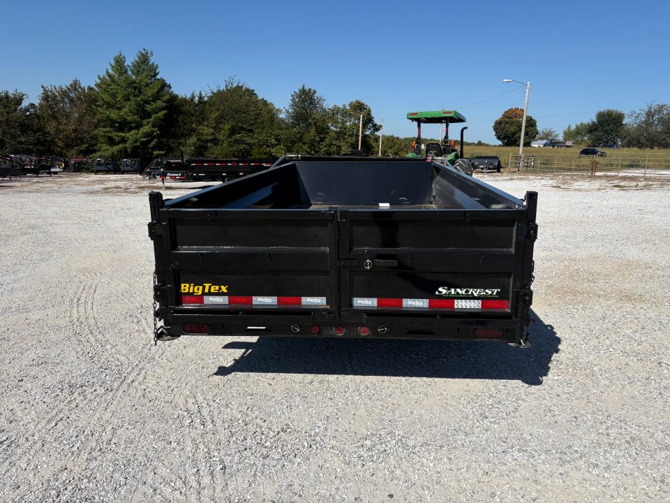 New 2027 Big Tex 83x16 Tandem 15.4K X SERIES Telescopic Dump w/ 7 Gauge Floor & 2' Sides