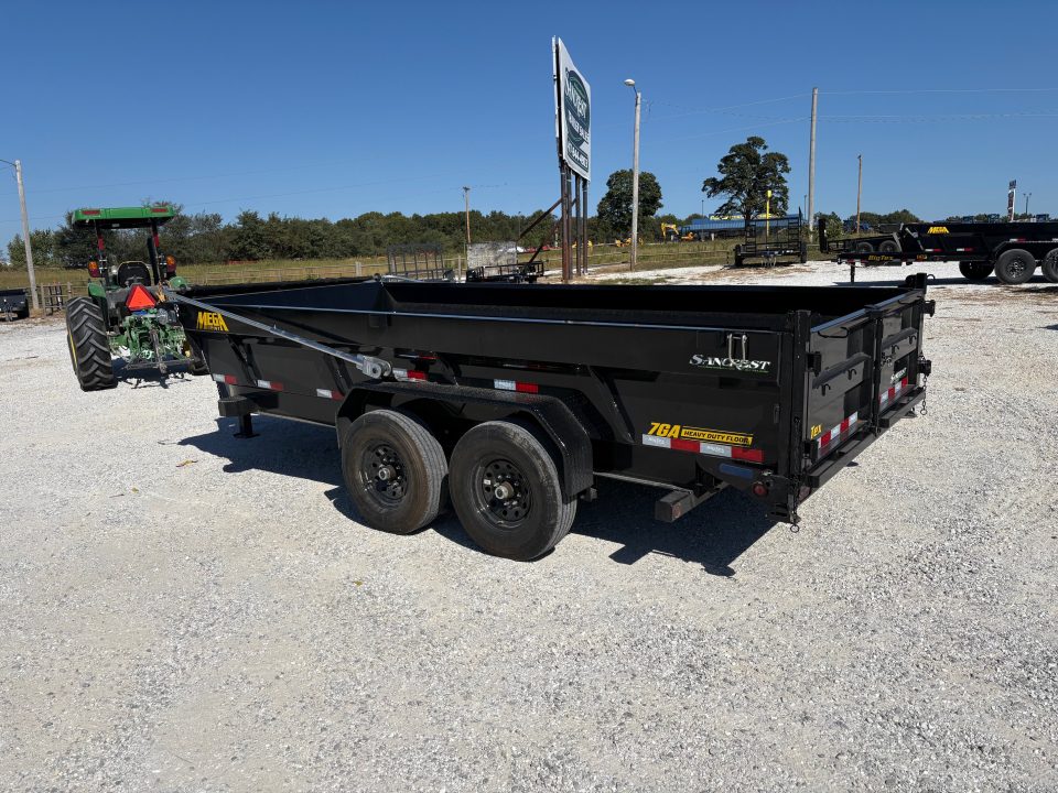 New 2027 Big Tex 83x16 Tandem 15.4K X SERIES Telescopic Dump w/ 7 Gauge Floor & 2' Sides