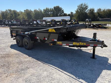 New 2027 Big Tex 83x16 Tandem 15.4K X SERIES Telescopic Dump w/ 7 Gauge Floor & 2' Sides