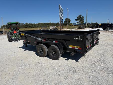New 2027 Big Tex 83x16 Tandem 15.4K X SERIES Telescopic Dump w/ 7 Gauge Floor & 2' Sides