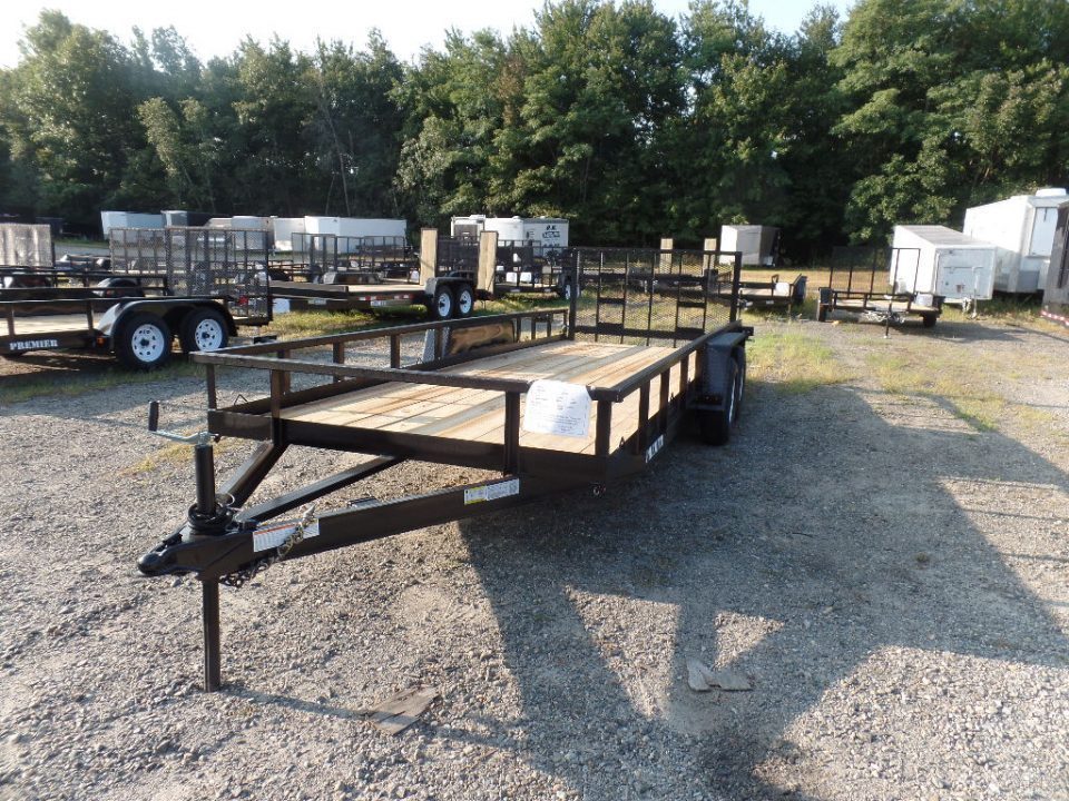 New 2027 Premier Trailers Inc. Wide 81"X 18 ft. HD Open Landscape Trailer