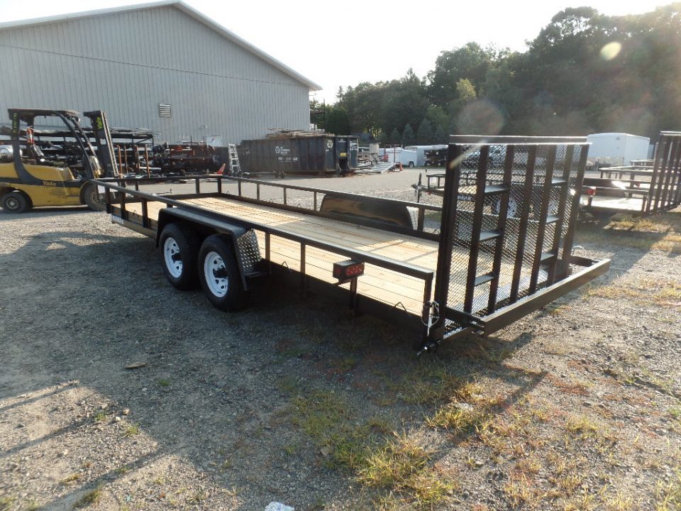 New 2027 Premier Trailers Inc. Wide 81"X 18 ft. HD Open Landscape Trailer