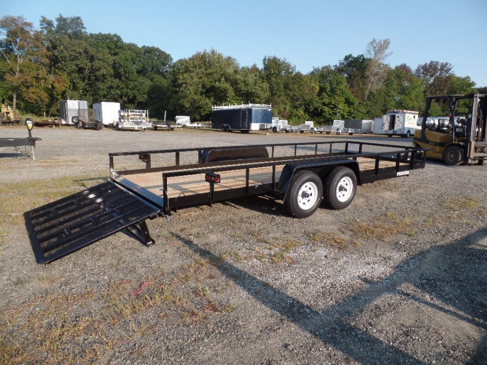 New 2027 Premier Trailers Inc. Wide 81"X 18 ft. HD Open Landscape Trailer