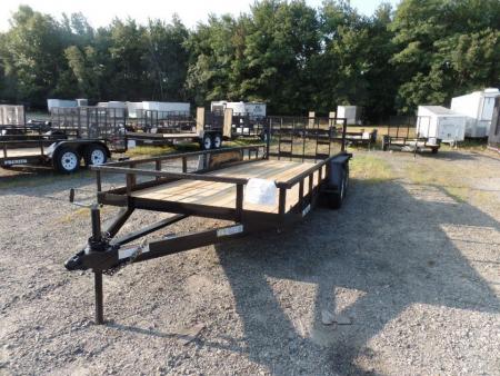 New 2027 Premier Trailers Inc. Wide 81"X 18 ft. HD Open Landscape Trailer