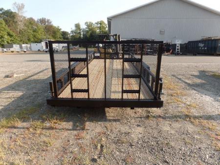 New 2027 Premier Trailers Inc. Wide 81"X 18 ft. HD Open Landscape Trailer
