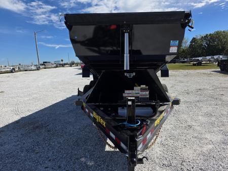 New 2027 Big Tex 83x14 Tandem 15.4K Telescopic Dump w/ 7 Gauge Floor & Slide In Ramps