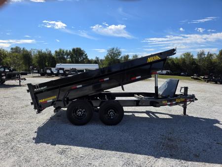 New 2027 Big Tex 83x14 Tandem 15.4K Telescopic Dump w/ 7 Gauge Floor & Slide In Ramps