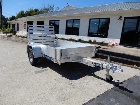 New 2027 Aluma 54x8 Utility, 12" Sides 548ESA-S