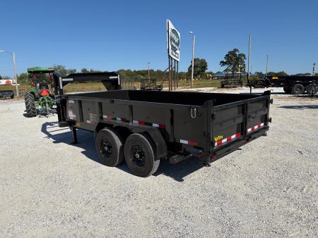 New 2027 Big Tex 83x14 Tandem 15.9K GN Dump w/ 2' Sides & Slide In Ramps