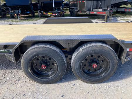 New 2027 MAXX-D 83X24 TANDEM 17.5K EQUIPMENT W/ 2' DOVE & STAND UP RAMPS Equipment Trailer