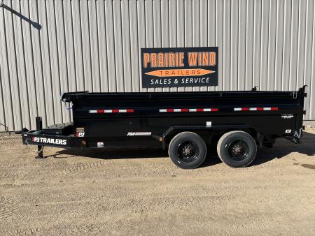 New 2027 PJ Trailers 16' DE Dump 10K's Dump Trailer