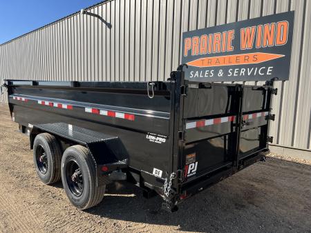 New 2027 PJ Trailers 16' DE Dump 10K's Dump Trailer