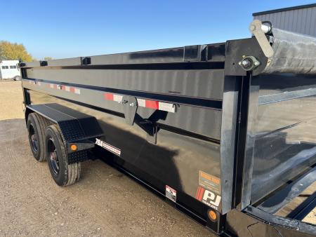 New 2027 PJ Trailers 16' DE Dump 10K's Dump Trailer