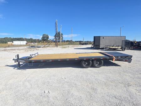 New 2027 Lamar 102X24 TANDEM 14K DECKOVER W/MAX RAMPS