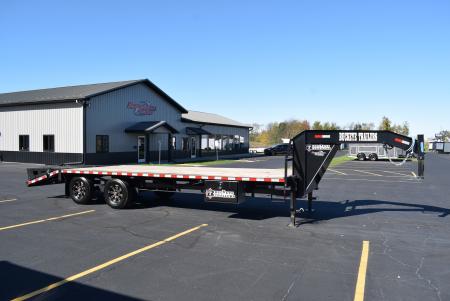New 2026 Buckeye 20+5 20K Max Light Freight Hauler Deckover Trailer