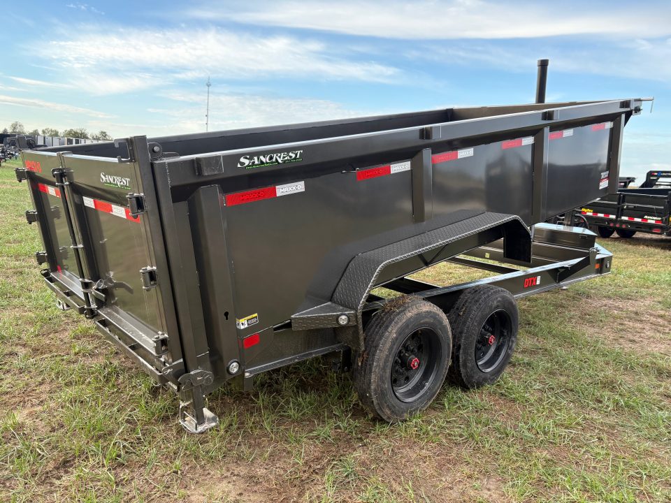 New 2027 MAXX-D Tandem 16K Telescopic Dump Trailer W/ 3' Sides & Wireless Remote