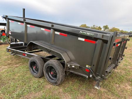 New 2027 MAXX-D Tandem 16K Telescopic Dump Trailer W/ 3' Sides & Wireless Remote