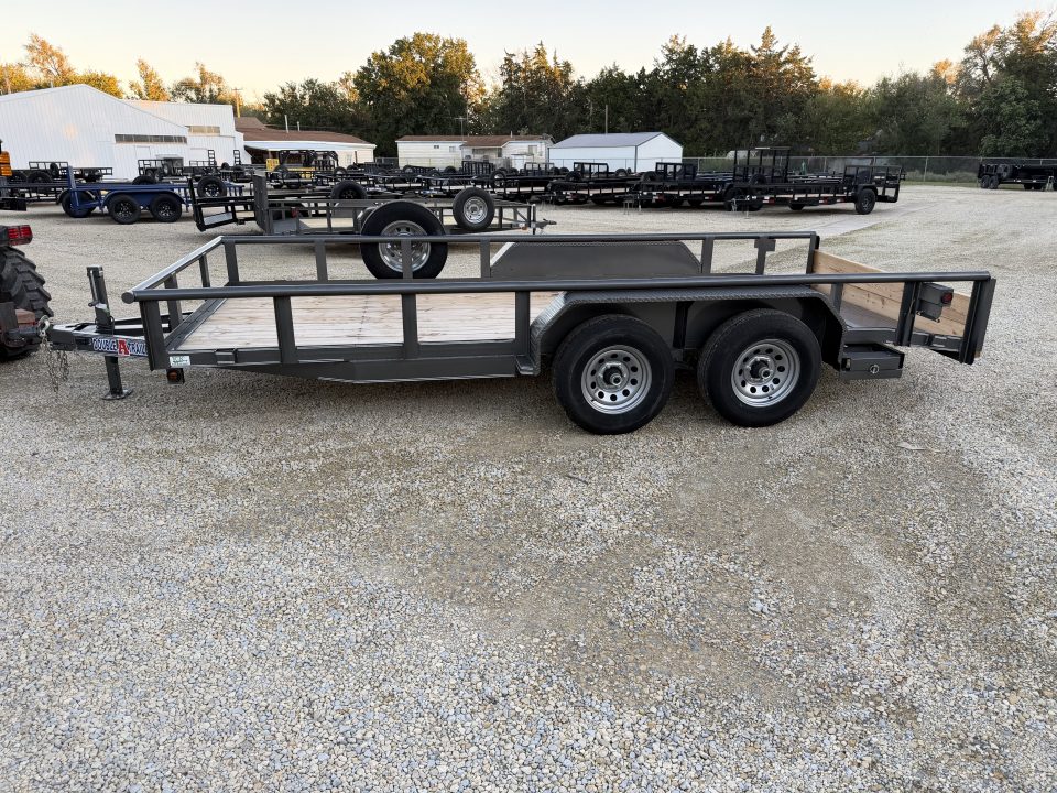 New 2026 Double A 77x16 Utility Trailer 10K