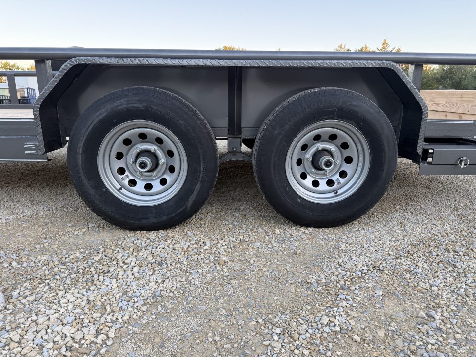 New 2026 Double A 77x16 Utility Trailer 10K