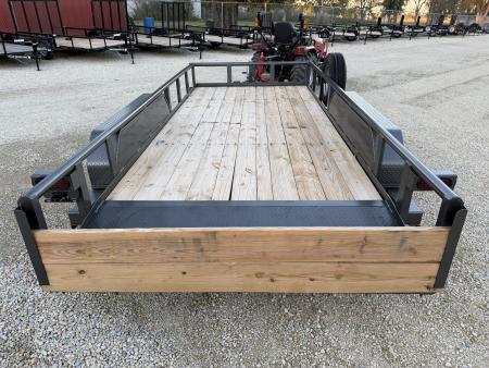 New 2026 Double A 77x16 Utility Trailer 10K