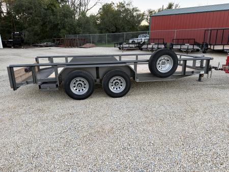 New 2026 Double A 77x16 Utility Trailer 10K